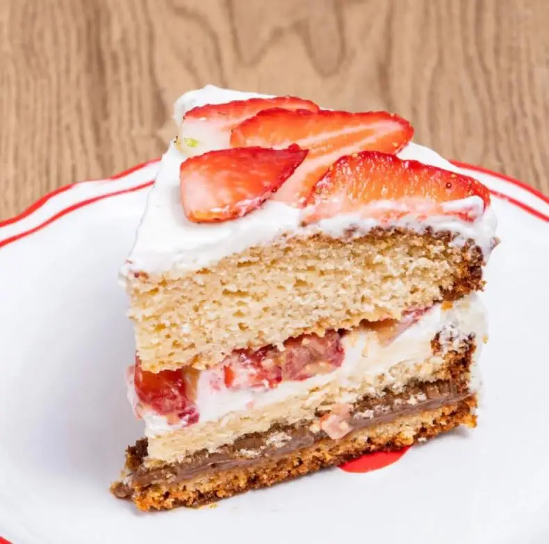 Tarta con fresas