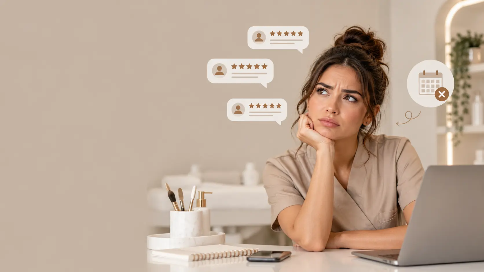 Por qué no llegan clientas nuevas aunque tenga buenas reseñas